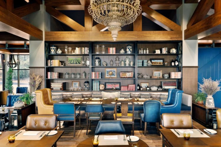Farmhouse Restaurant seating